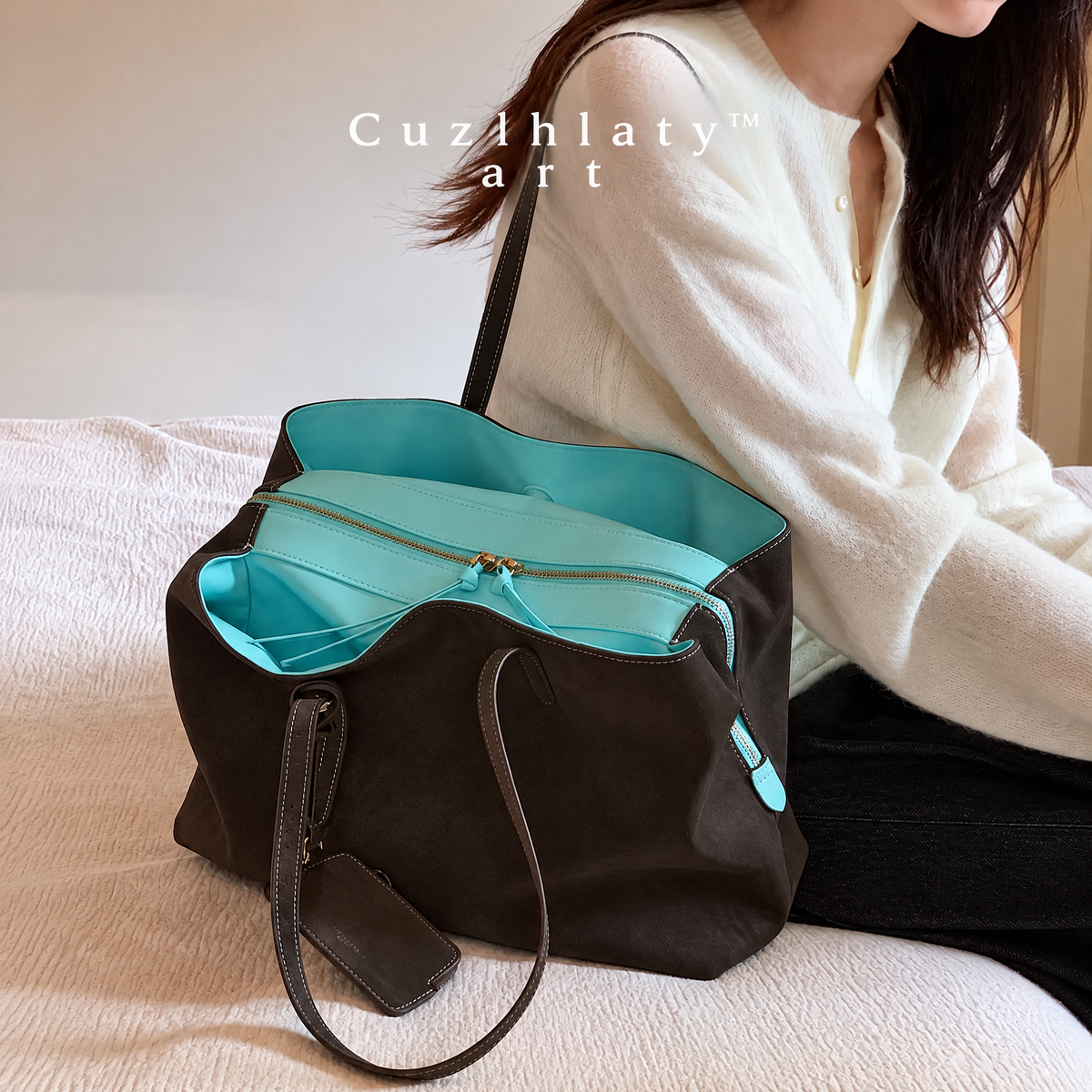 Easy Roam Tote Bag — Women’s Brown Everyday Carryall Shoulder Bag